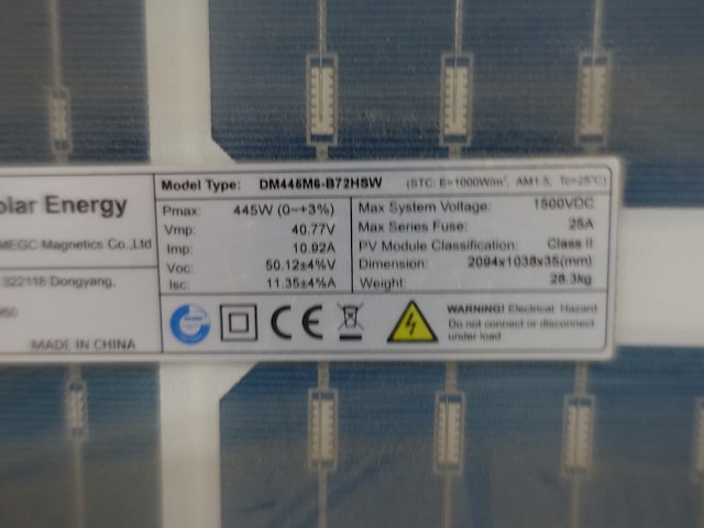 5 x zonnepaneel dmegc 445 m6 72 hsw (2.225 wp) - afbeelding 4 van  4