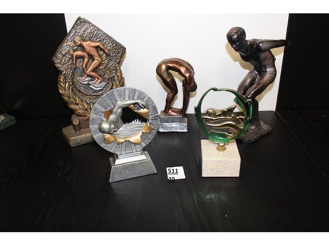 5 x zwemtrofee - afbeelding 1 van  1