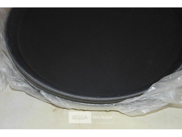 5 zwarte plateau's - afbeelding 2 van  2