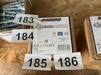 50 ankerbouten m12 x110 ( 1 doos )