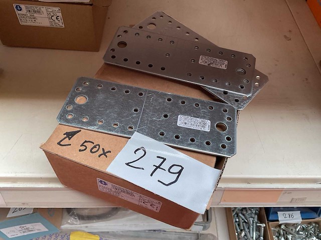 50 bevestiging platen - afbeelding 1 van  4