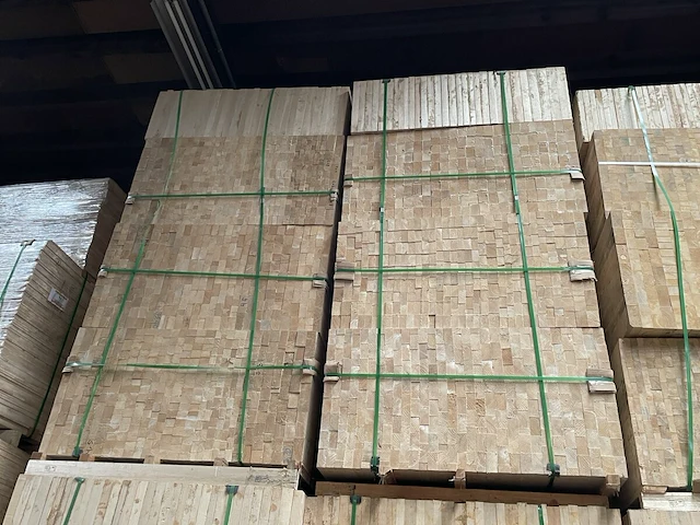 50 blokken verlijmde balsa hout - afbeelding 1 van  7