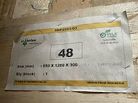 50 blokken verlijmde balsa hout - afbeelding 4 van  7