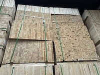 50 blokken verlijmde balsa hout