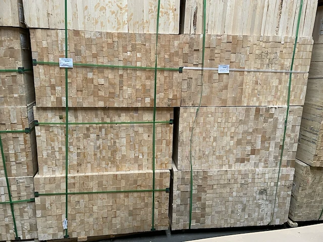 50 blokken verlijmde balsa hout - afbeelding 2 van  4