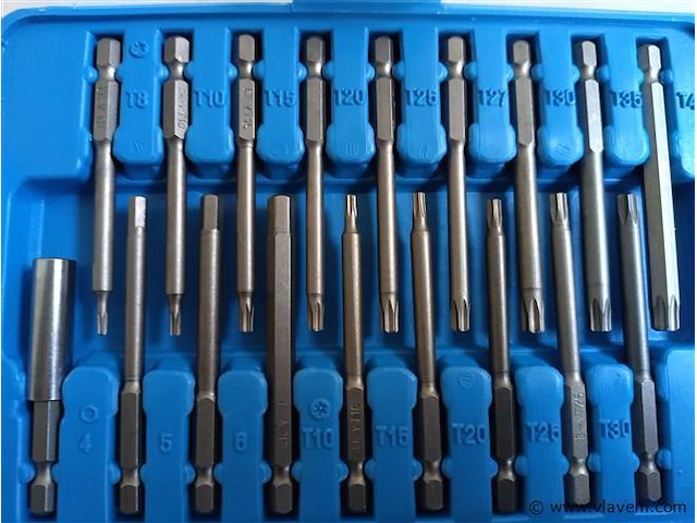 50 delige extra lange bitset stahlkaiser - afbeelding 6 van  7