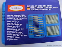 50 delige extra lange bitset stahlkaiser - afbeelding 7 van  7