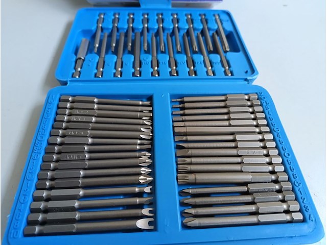 50 delige extra lange bitset stahlkaiser - afbeelding 2 van  7