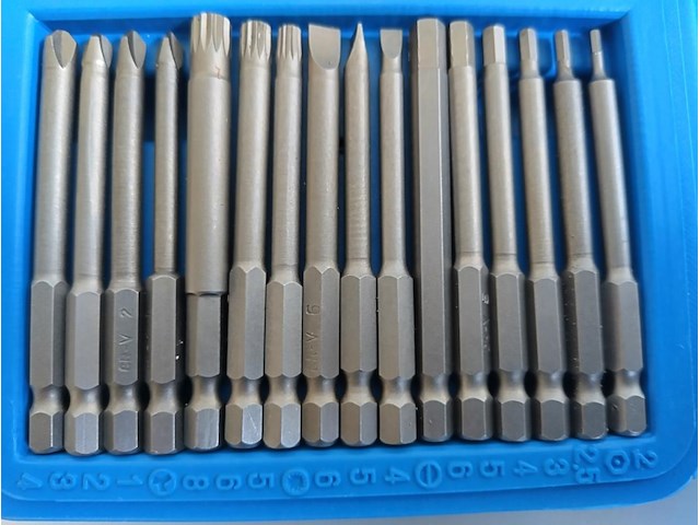 50 delige extra lange bitset stahlkaiser - afbeelding 5 van  7