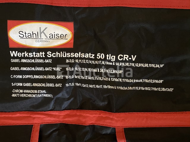 50 delige sleutel set europese en engelse maten - afbeelding 5 van  7