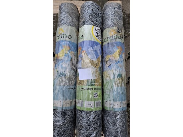 50 meter kippendraad 50cm hoog (5 rol x 10m) - afbeelding 2 van  3