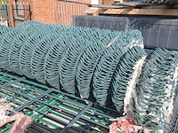 50 meter tennisdraad bestaande uit 2 rollen van 100cm hoog x 25m lang - afbeelding 1 van  3
