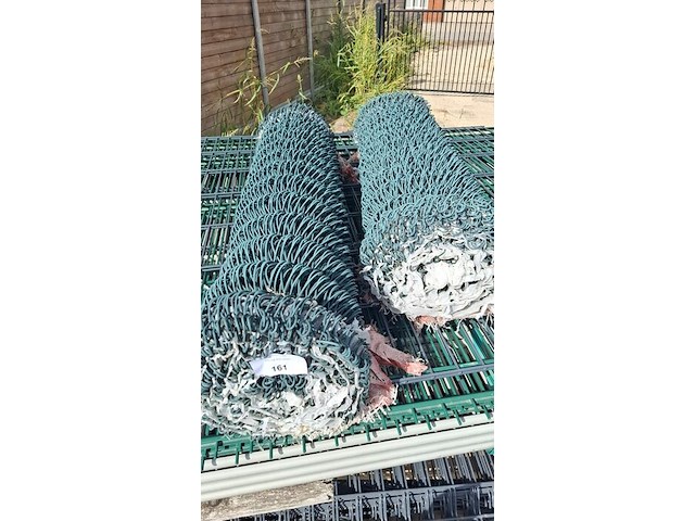 50 meter tennisdraad bestaande uit 2 rollen van 100cm hoog x 25m lang - afbeelding 2 van  3