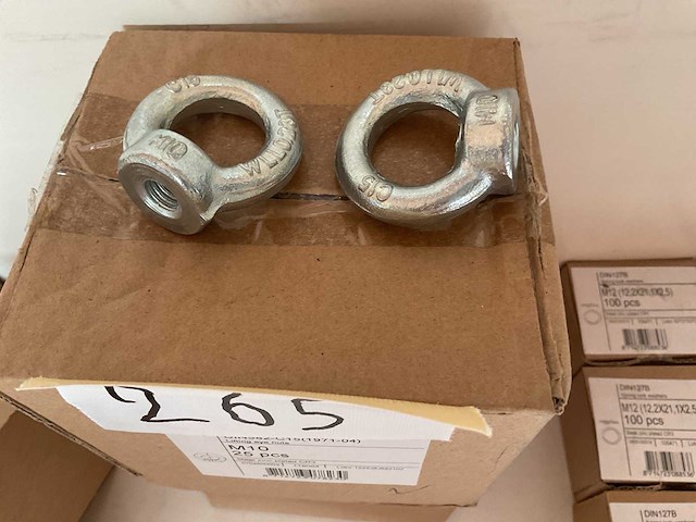 50 oog bouten m10 - afbeelding 2 van  3