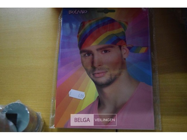 ±50 regenboog bandana - afbeelding 1 van  2