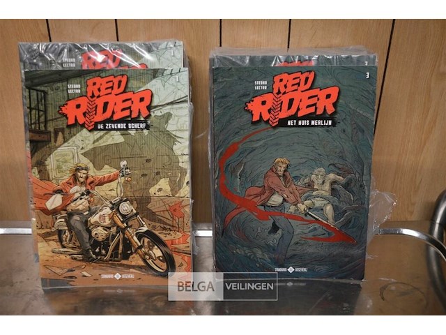 ±50 stripverhalen red rider - afbeelding 1 van  3