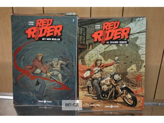 ±50 stripverhalen; red rider - afbeelding 1 van  3
