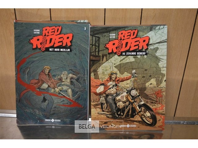 ±50 stripverhalen; red rider - afbeelding 1 van  3