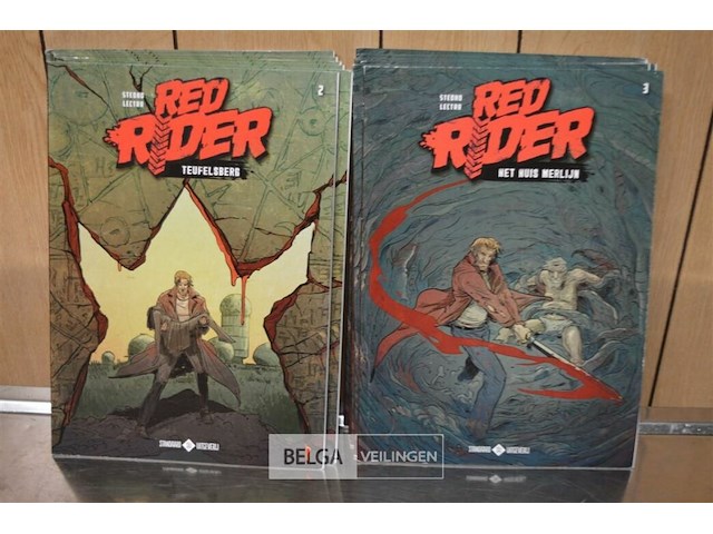 ±50 stripverhalen; red rider - afbeelding 1 van  4