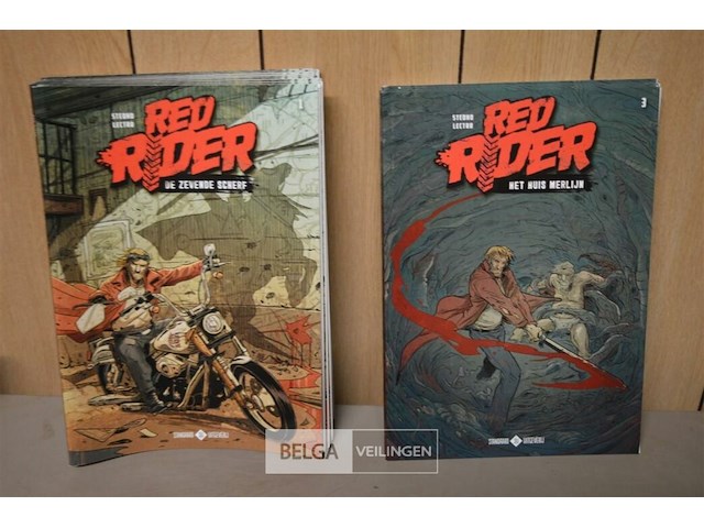 ±50 stripverhalen; red rider - afbeelding 1 van  3