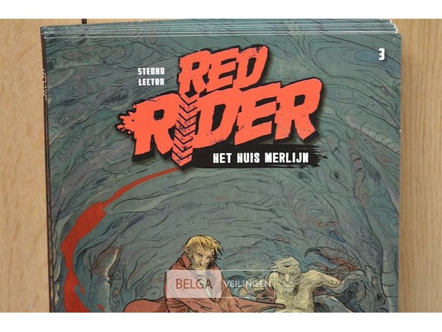 ±50 stripverhalen; red rider - afbeelding 3 van  3