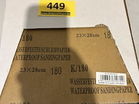 50 vellen schuurpapier 23x28 k180 - afbeelding 1 van  3