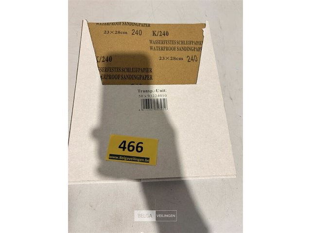 50 vellen schuurpapier 23x28 k240 - afbeelding 3 van  3