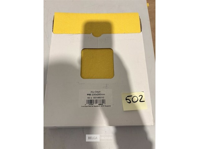50 vellen schuurpapier 23x28 p60 - afbeelding 1 van  3