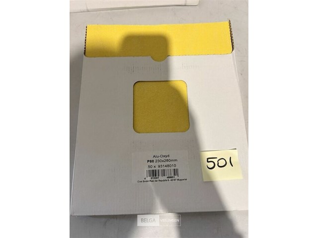 50 vellen schuurpapier 23x28 p80 - afbeelding 2 van  3