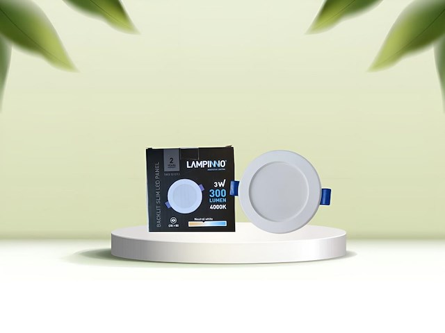 50 x 3w 3000k inbouw panelen smd led - afbeelding 2 van  5