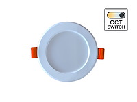 50 x 4.9w cct 3 kleur inbouwspot waterdicht - afbeelding 3 van  5