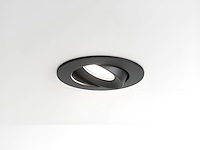 50 x 4.9w smd led inbouwspot 6000k zwart met lens - afbeelding 4 van  7