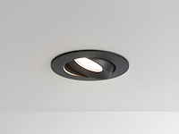 50 x 4.9w smd led recessed spot 4000k black with lens - afbeelding 4 van  6