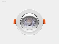 (50 x) 50 x 4.9w smd led inbouwspot 4000k mat wit... - afbeelding 4 van  6