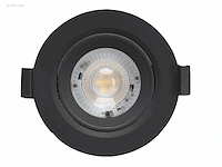 (50 x) 50 x 4.9w smd led inbouwspot 4000k zwart... - afbeelding 5 van  7
