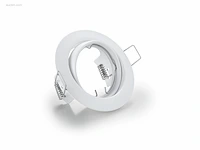 (50 x) 50 x gu10 inbouw armatuur zand wit met... - afbeelding 5 van  7