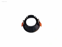 (50 x) 50 x gu10 inbouw armatuur zwart met... - afbeelding 2 van  11