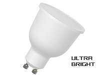 50 x 9w gu10 led spot 3000k - afbeelding 1 van  3