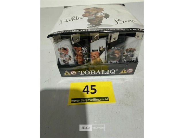 50 x aanstekker toballiq bear - afbeelding 1 van  3