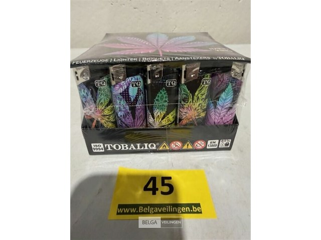 50 x aanstekker toballiq happy vibes - afbeelding 1 van  3