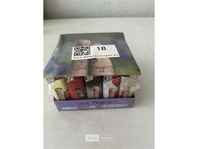 50 x aanstekker toballiq lovefingers - afbeelding 2 van  3