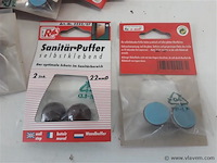 50 x buffer zelfklevend bruin 2 stuks - afbeelding 2 van  2