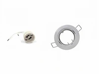 50 x downlight fitting – draaibaar – gu10 – wit – ip20