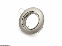 50 x downlight fitting – draaibaar – gu10 – zilver – ip20 - afbeelding 3 van  6