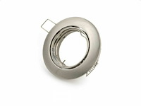 50 x downlight fitting – draaibaar – gu10 – zilver – ip20 - afbeelding 3 van  6