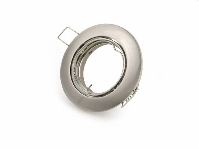 50 x downlight fitting – draaibaar – gu10 – zilver – ip20 - afbeelding 2 van  5