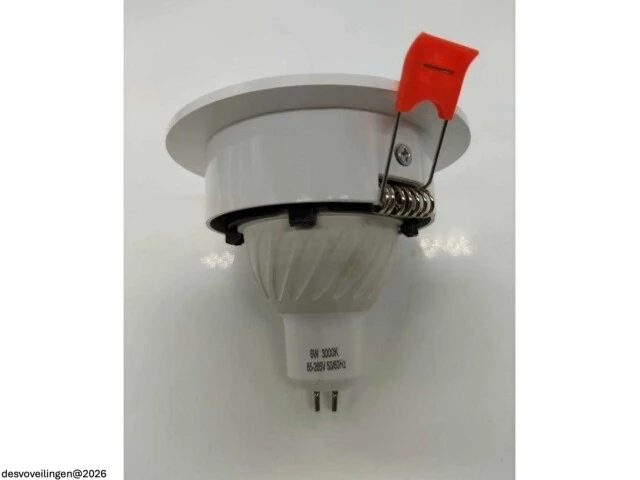 50 x downlight fitting – draaibaar – gu10 – zwart/wit – ip20 - afbeelding 6 van  6