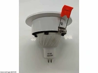 50 x downlight fitting – draaibaar – gu10 – zwart/wit – ip20 - afbeelding 6 van  6