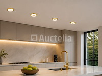 50 x downlight fitting – gu10 – goud – ø70mm – ip20 – kadife - afbeelding 1 van  5