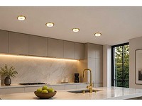 50 x downlight fitting – gu10 – goud – ø70mm – ip20 – kadife - afbeelding 1 van  5